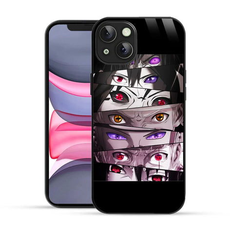 Bornstud Ultimate Dojutsu Eyes Anime Printed Case for iPhone 14 Plus