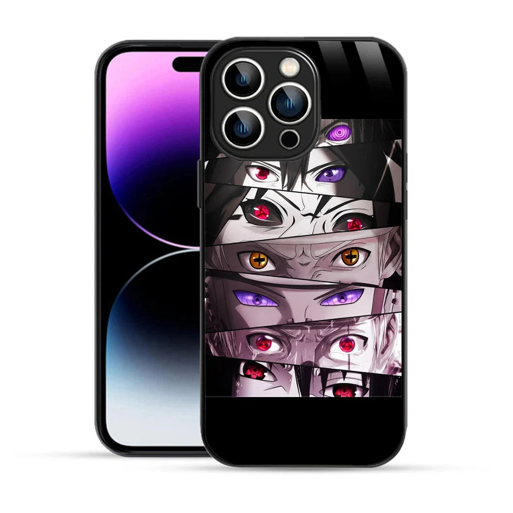 Bornstud Ultimate Dojutsu Eyes Anime Printed Case for iPhone 14 Pro
