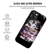 Bornstud Ultimate Dojutsu Eyes Anime Printed Case for iPhone 15