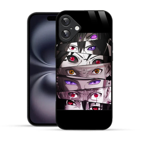 Bornstud Ultimate Dojutsu Eyes Anime Printed Case for iPhone 16