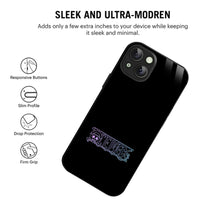 Bornstud One Piece Minimalist Logo Printed Case for iPhone 14 Plus