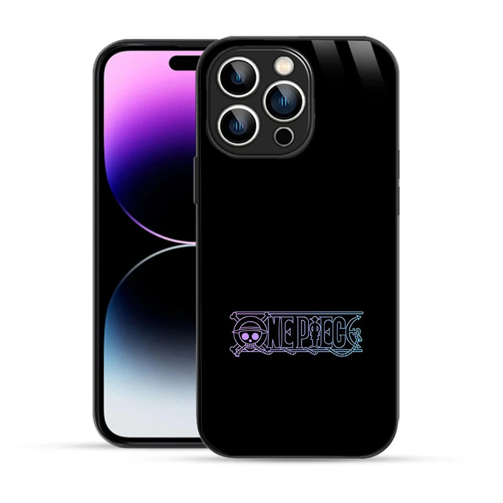 Bornstud One Piece Minimalist Logo Printed Case for iPhone 14 Pro Max