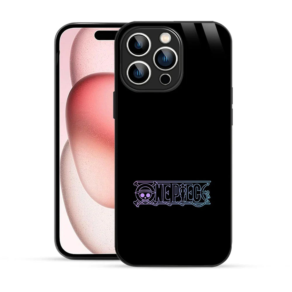 Bornstud One Piece Minimalist Logo Printed Case for iPhone 15 Pro Max