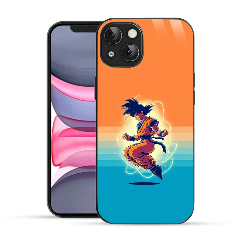 Bornstud Goku Power Up Printed Case for iPhone 14 Plus