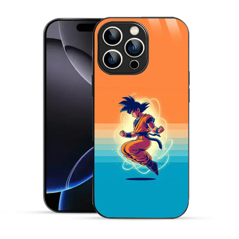 Bornstud Goku Power Up Printed Case for iPhone 16 Pro