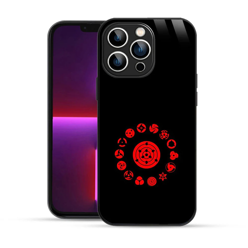 Bornstud Sharingan Evolution Printed Case for iPhone 13 Pro Max