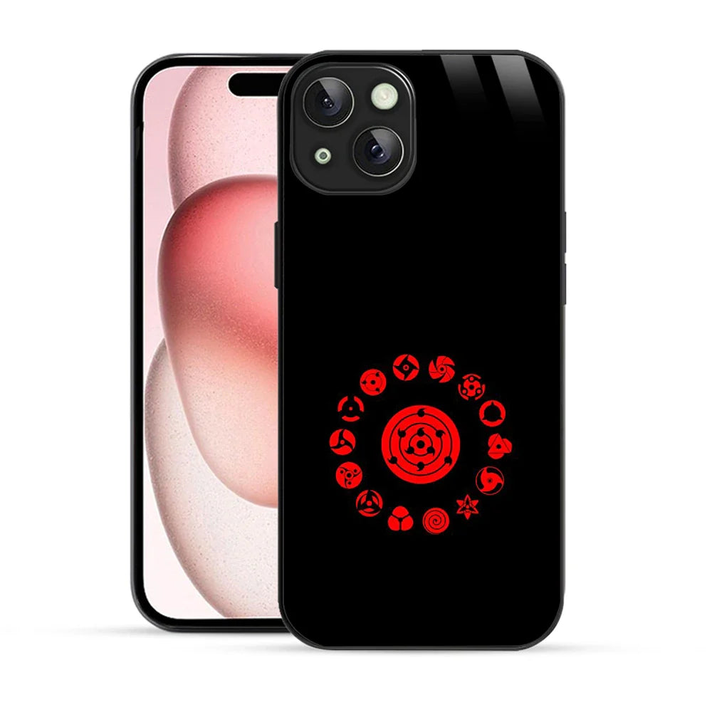 Bornstud Sharingan Evolution Printed Case for iPhone 15