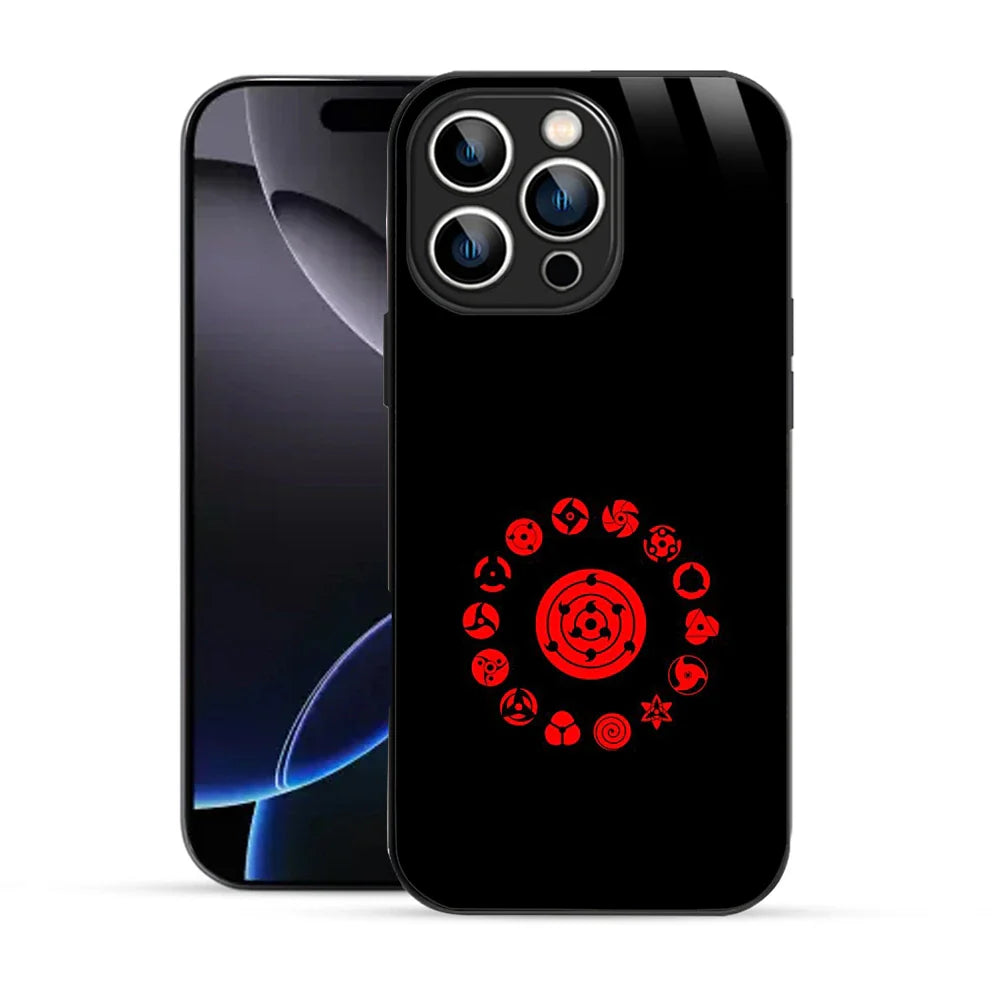 Bornstud Sharingan Evolution Printed Case for iPhone 16 Pro