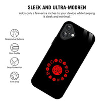 Bornstud Sharingan Evolution Printed Case for iPhone 16