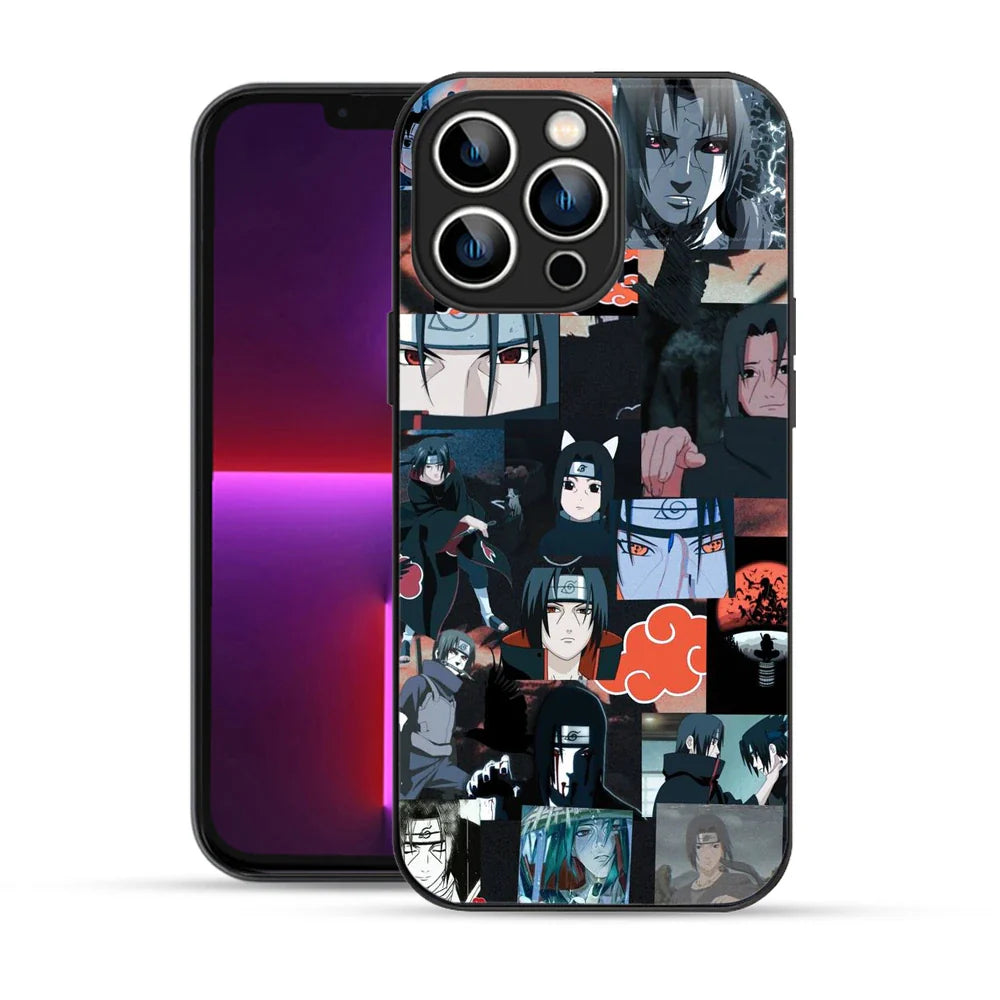 Bornstud Itachi Collage Anime Printed Case for iPhone 13 Pro