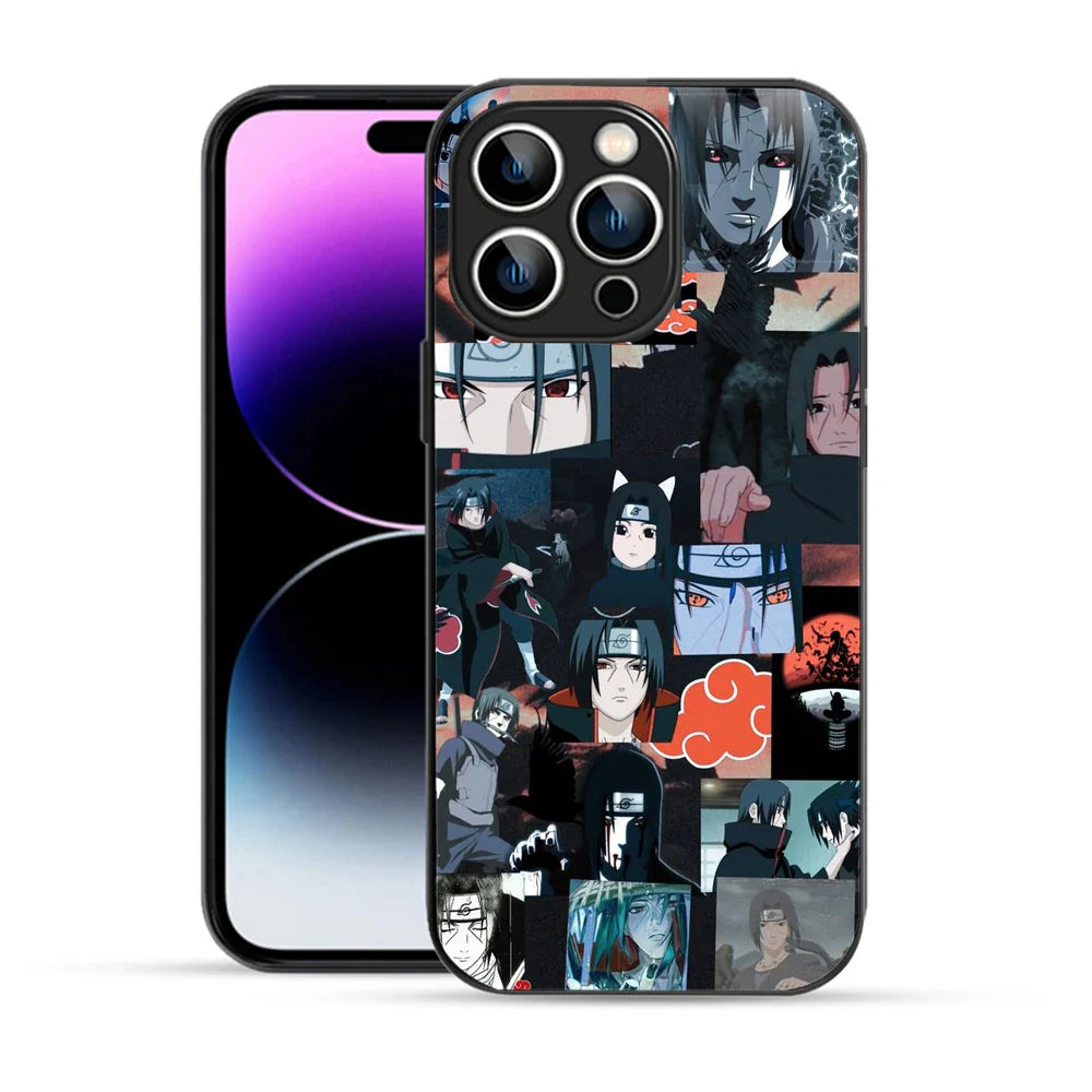 Bornstud Itachi Collage Anime Printed Case for iPhone 14 Pro Max