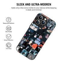 Bornstud Itachi Collage Anime Printed Case for iPhone 15 Pro