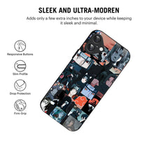 Bornstud Itachi Collage Anime Printed Case for iPhone 16