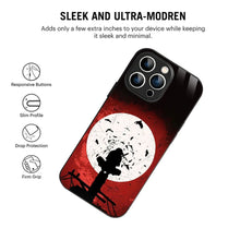 Bornstud Ninja Moonlight Silhouette Printed Case for iPhone 15 Pro Max