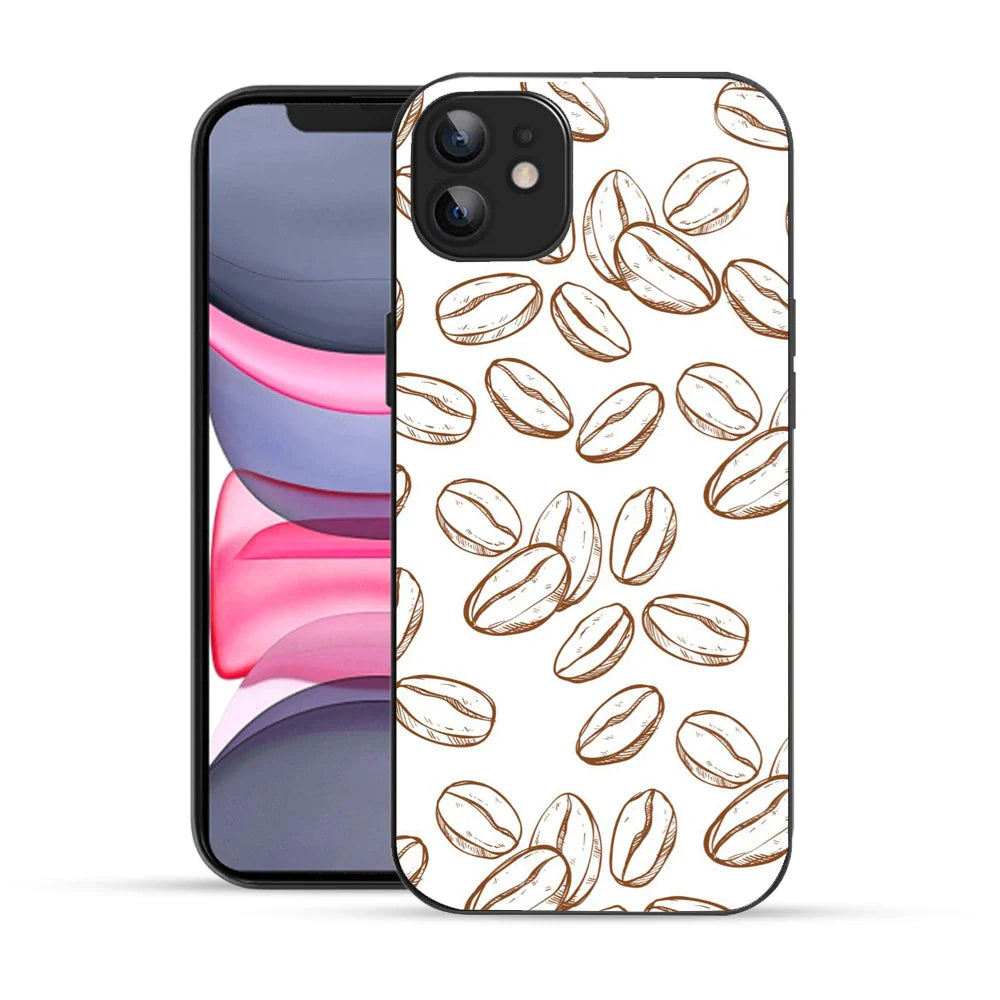Bornstud Coffee Beans Aesthetic Printed Case for iPhone 12