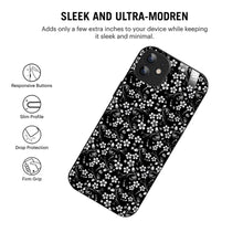 Bornstud Elegant Floral Swirl Printed Case for iPhone 11