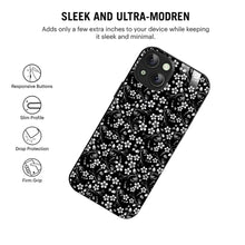Bornstud Elegant Floral Swirl Printed Case for iPhone 14 Plus