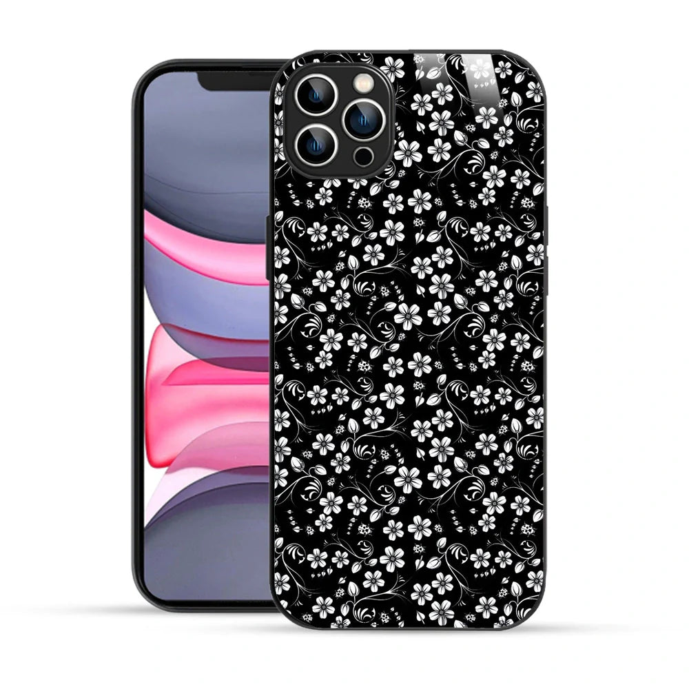 Bornstud Elegant Floral Swirl Printed Case for iPhone 11 Pro
