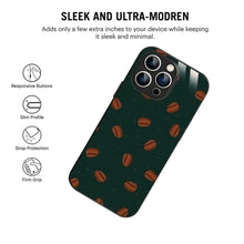 Bornstud Coffee Bean Bliss Printed Case for iPhone 14 Pro Max