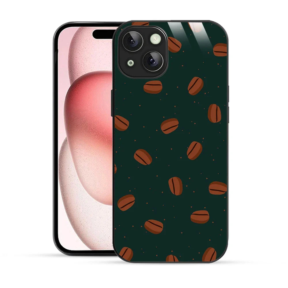 Bornstud Coffee Bean Bliss Printed Case for iPhone 15