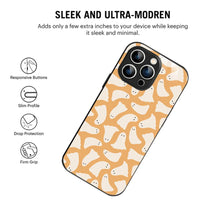 Bornstud Cute Ghost Pattern Printed Case for iPhone 14 Pro