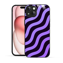 Bornstud Wavy Purple Aesthetic Printed Case