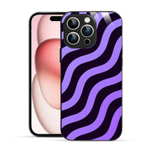 Bornstud Wavy Purple Aesthetic Printed Case