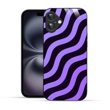 Bornstud Wavy Purple Aesthetic Printed Case