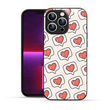 Bornstud Cute Heart Speech Bubble Aesthetic Printed Case