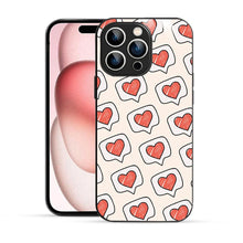 Bornstud Cute Heart Speech Bubble Aesthetic Printed Case