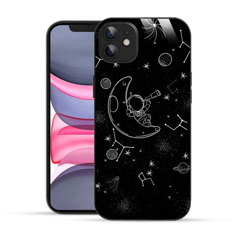 Bornstud Astronaut & Moon Printed Case for iPhone 11