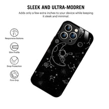 Bornstud Astronaut & Moon Printed Case for iPhone 15 Pro
