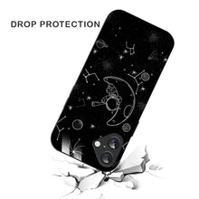 Bornstud Astronaut & Moon Printed Case for iPhone 16 Plus