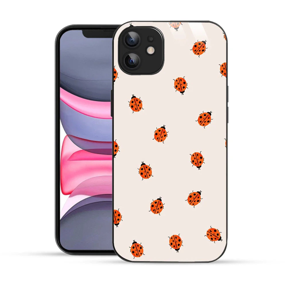 Bornstud Cute Ladybug Pattern Printed Case for iPhone 11