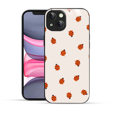 Bornstud Cute Ladybug Pattern Printed Case for iPhone 14 Plus