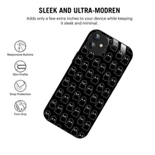 Bornstud Ghost Pattern Printed Case for iPhone 12