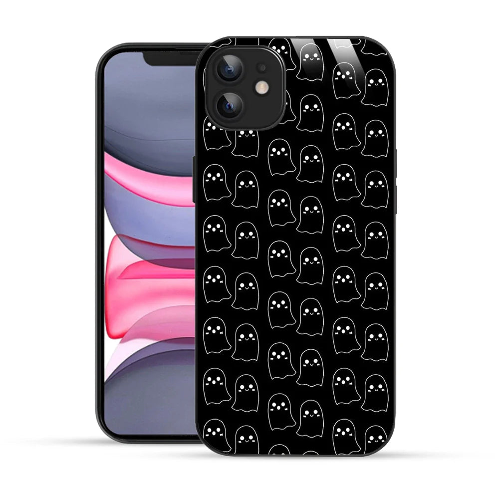 Bornstud Ghost Pattern Printed Case for iPhone 11