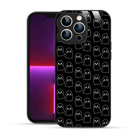 Bornstud Ghost Pattern Printed Case for iPhone 13 Pro Max