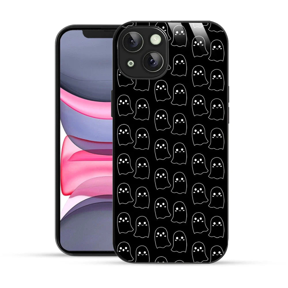 Bornstud Ghost Pattern Printed Case for iPhone 14