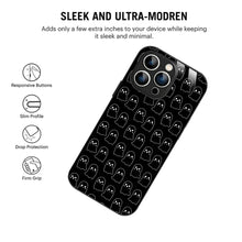 Bornstud Ghost Pattern Printed Case for iPhone 14 Pro