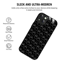Bornstud Ghost Pattern Printed Case for iPhone 15