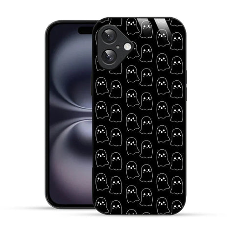 Bornstud Ghost Pattern Printed Case for iPhone 16