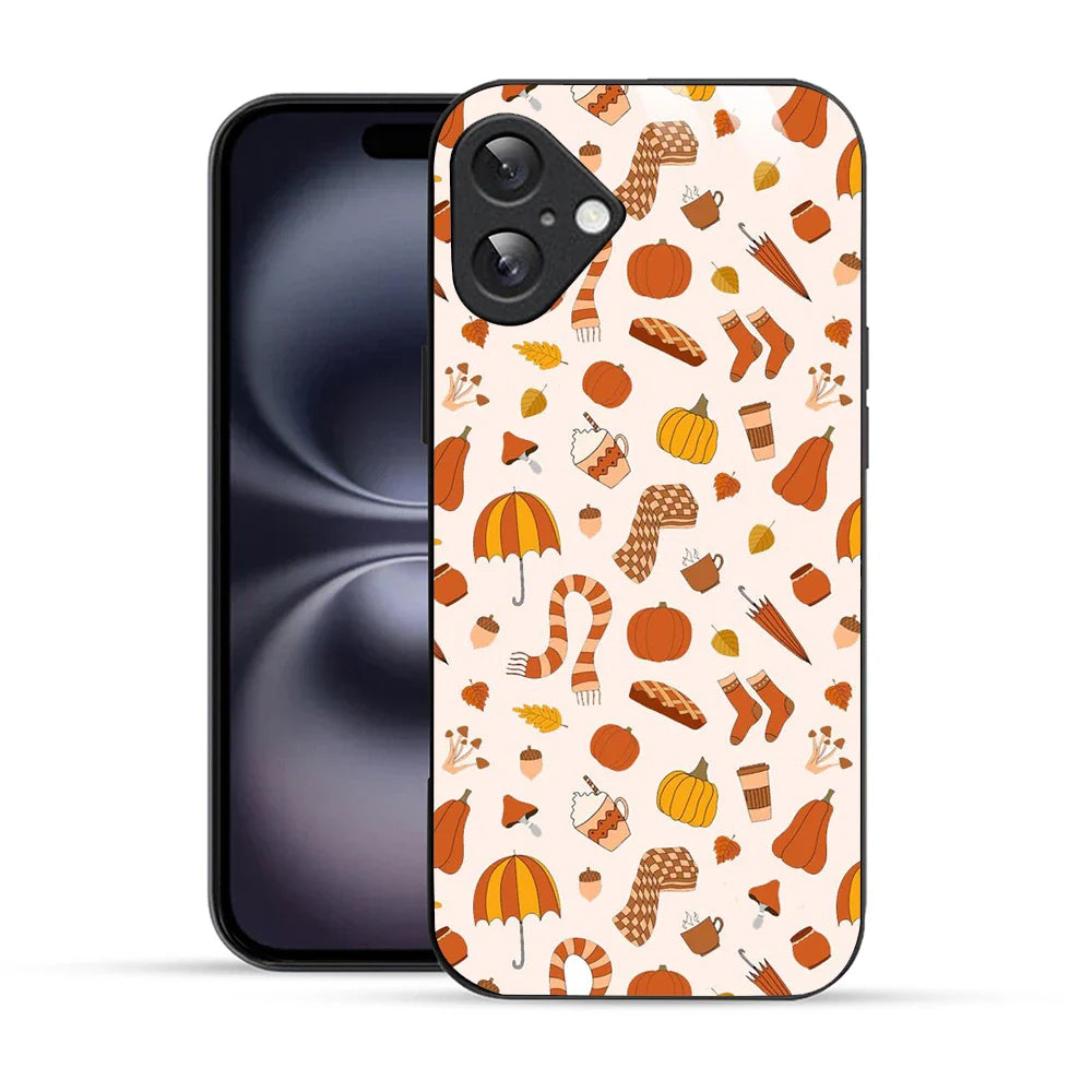 Bornstud Autumn Aesthetic Printed Case for iPhone 16 Plus