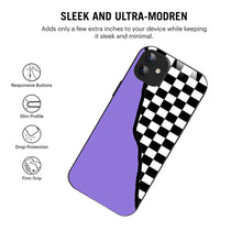 Bornstud Retro Checkerboard Aesthetic Printed Case for iPhone 11