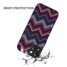 Bornstud Cozy Knit Pattern Aesthetic Printed Case for iPhone 15
