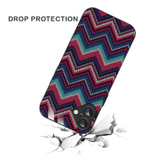 Bornstud Cozy Knit Pattern Aesthetic Printed Case for iPhone 16 Plus