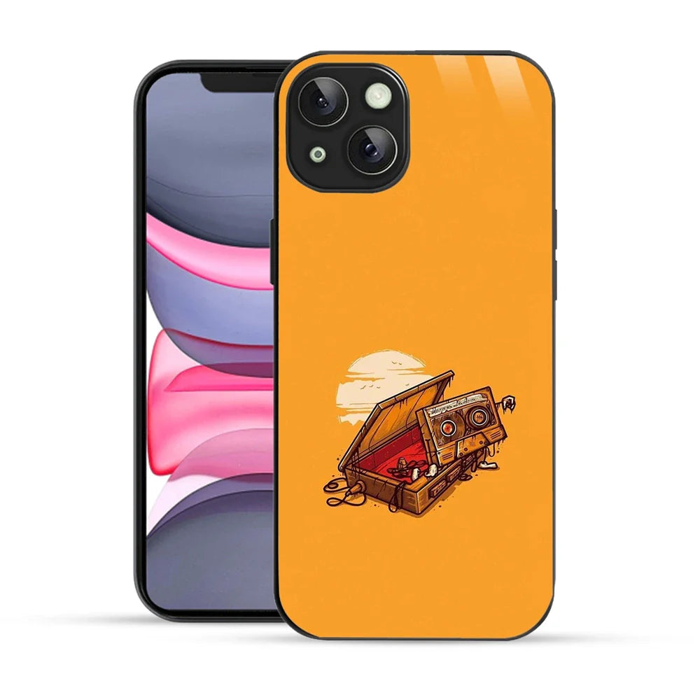 Bornstud Retro Cassette Vibes Printed Case for iPhone 13