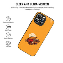 Bornstud Retro Cassette Vibes Printed Case for iPhone 14 Pro