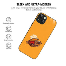 Bornstud Retro Cassette Vibes Printed Case for iPhone 15