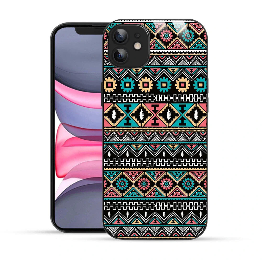 Bornstud Tribal Mosaic Printed Case for iPhone 12